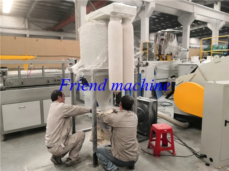 PVC pipe and profile crusher