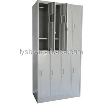 
8 door metal locker with shoe rack/factory locker/bathroom locker 