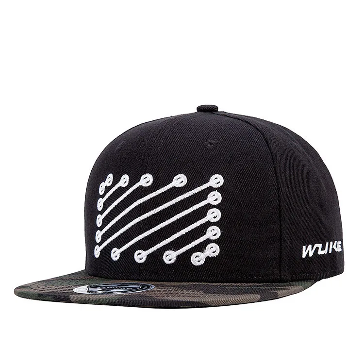 Custom yupoong 100 acrylic fashion cool sporting hat snapback hats
