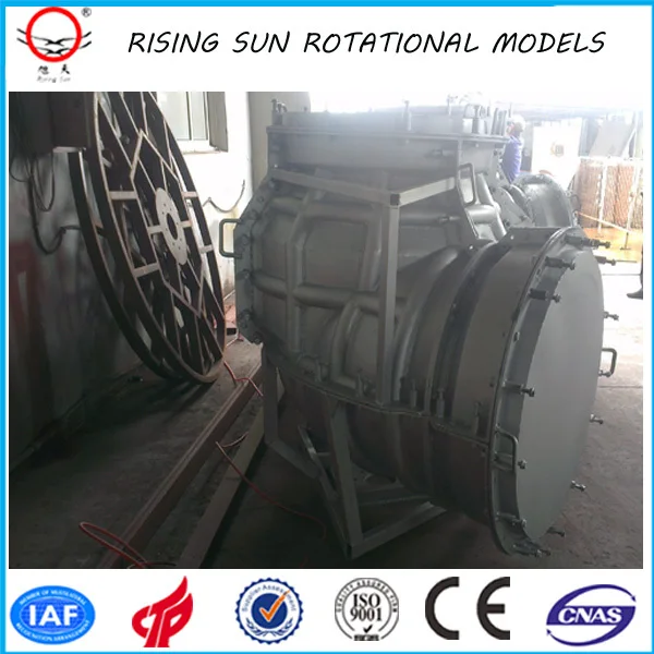 Multifunctional PLASTIC THERMOFORMING OVENS rock n roll machine ,kayak machine rock & roll rotomolding machine