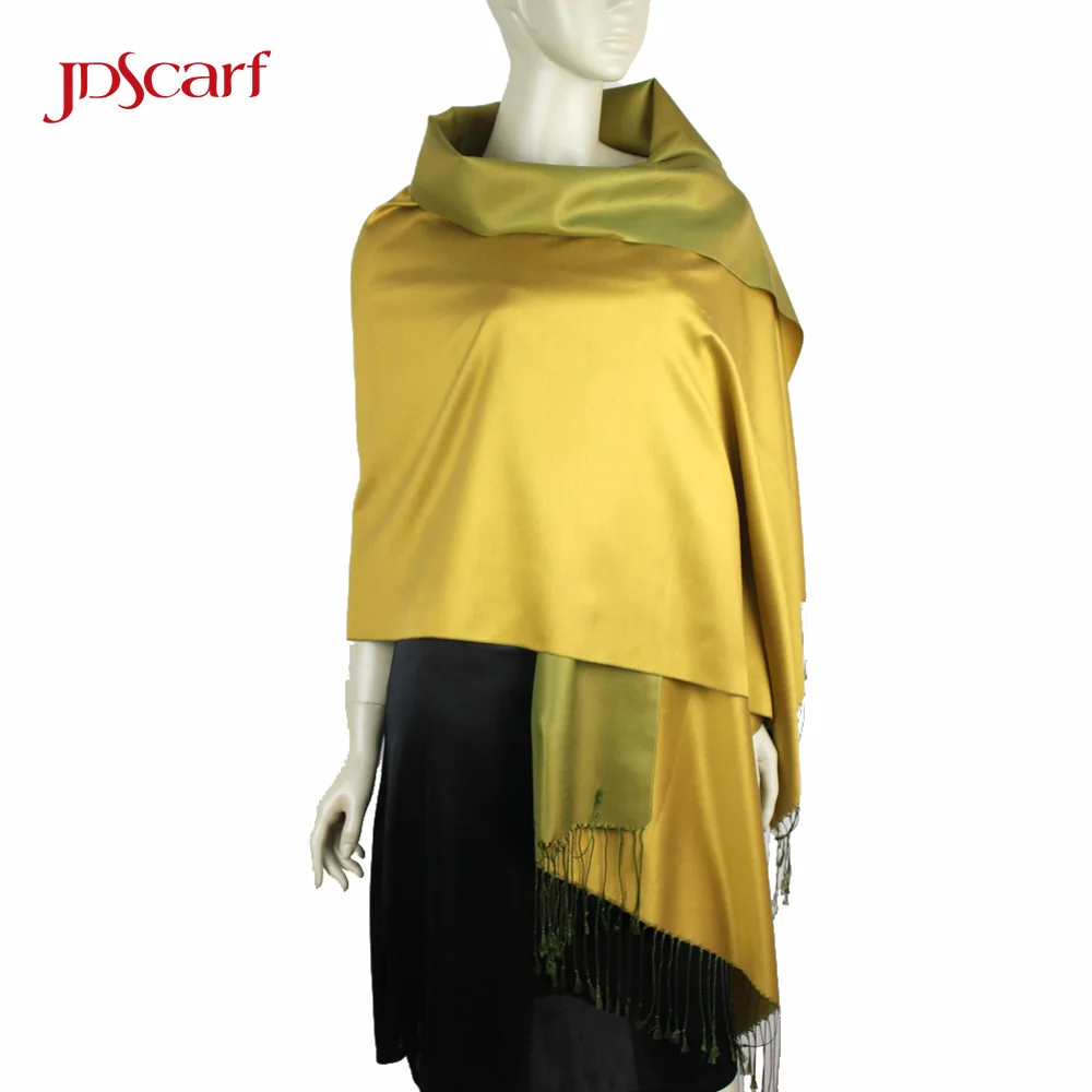 silk pashmina shawl spanish silk gradient wool felt shawls with fringe