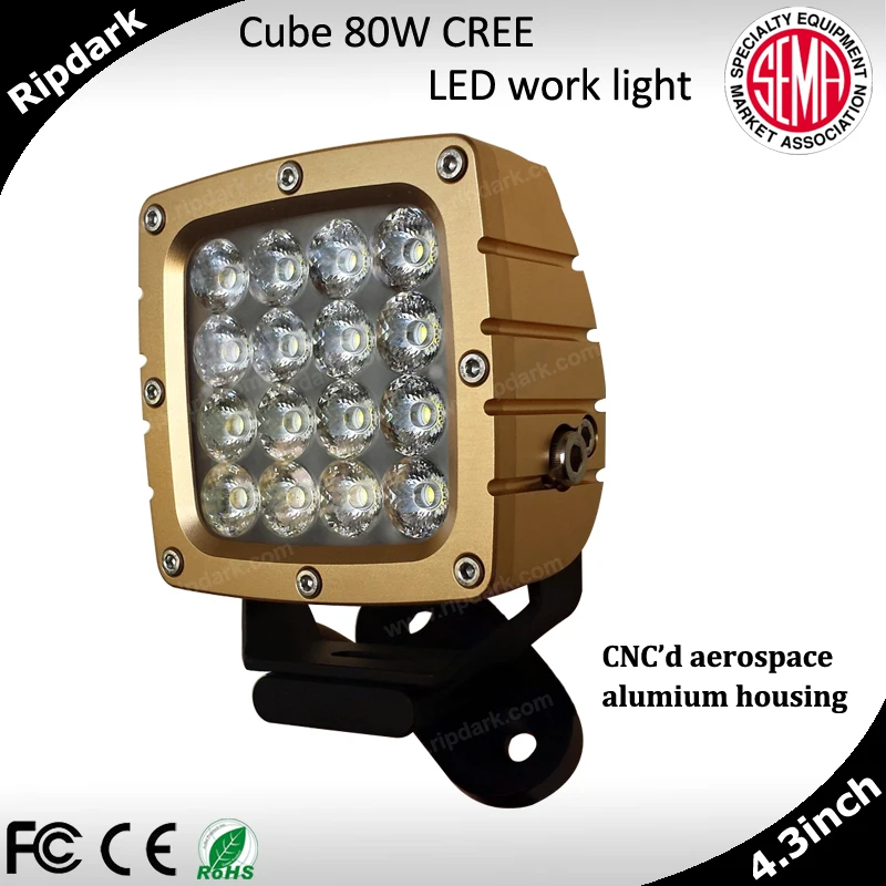 Latest Car Accessories Tuning LED Truck Light Big 24V Cube LED Work Lights For Truck