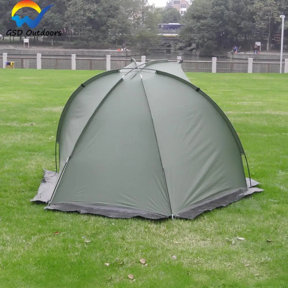 Outdoor Camping Carp Fishing Bivvy Tent Shelter Waterproof Bivvy Carp Fishing Tent Sunshade Winter Tent for Fishing