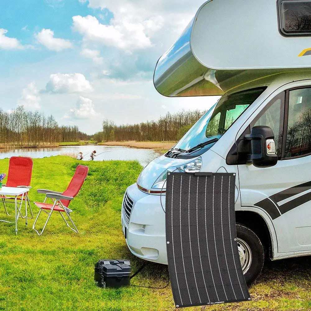 Monocrystalline pv model photovoltaic kits folding transparent solar panel 100w