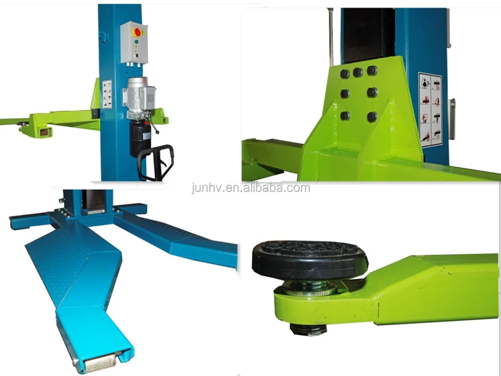 2500kg lifting capacity adjustable arms 1 column mobile lift for sale