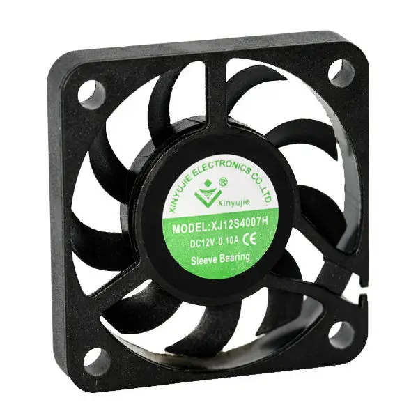 4007 5 volt 12 volt  axial fan mobile hard disc FCC CE ROHS ISO CCC dc cooling fan 40x40x7mm