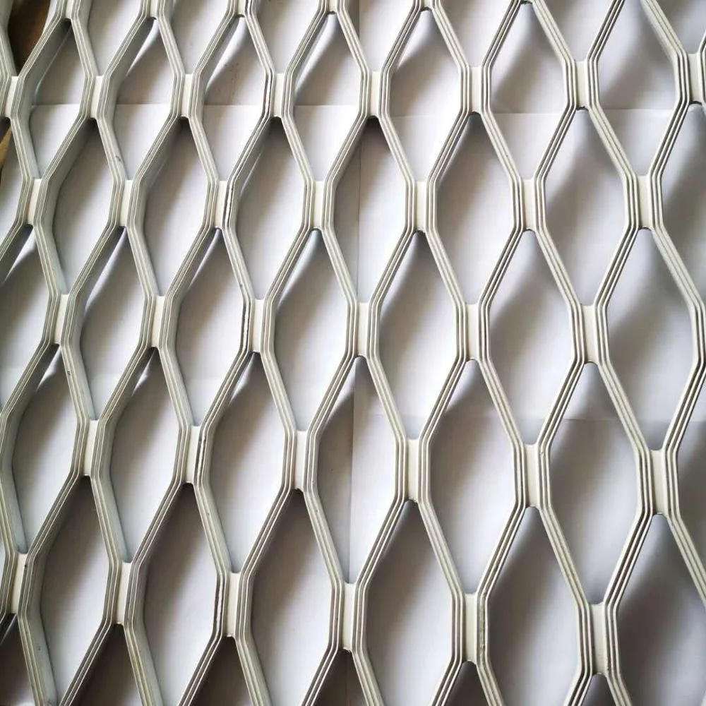 Aluminum perforated wire grille walkway mesh black grille powder coated fence for window