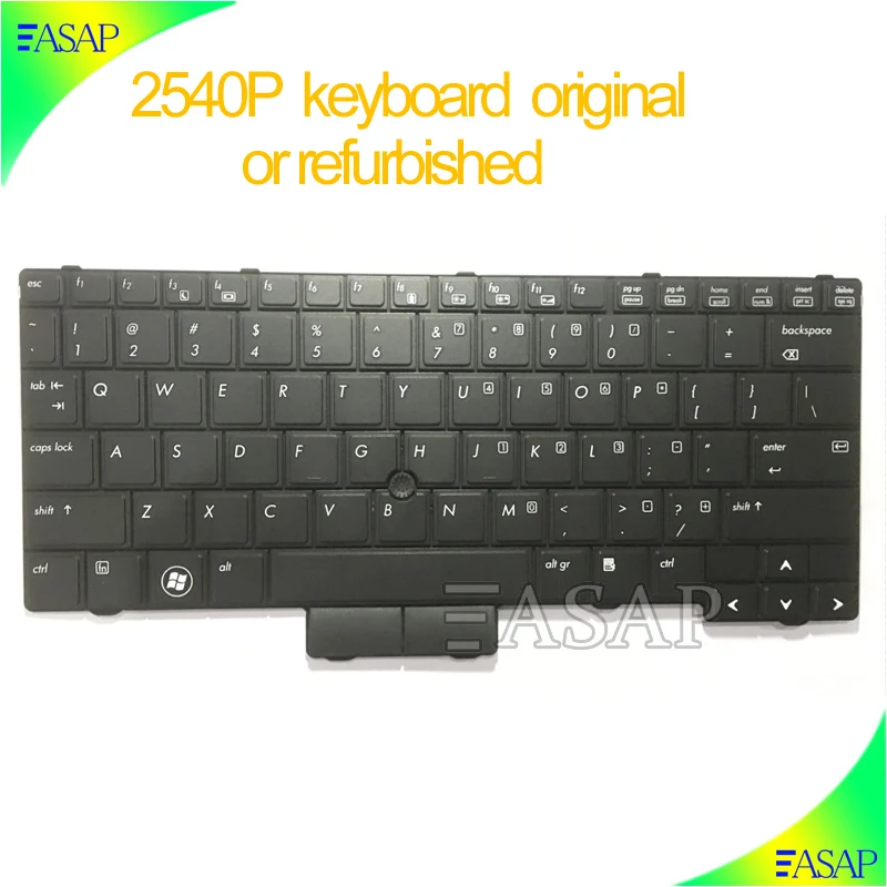 Компьютер ремонт замена клавиатуры Для HP 2540 P ноутбук в США версия