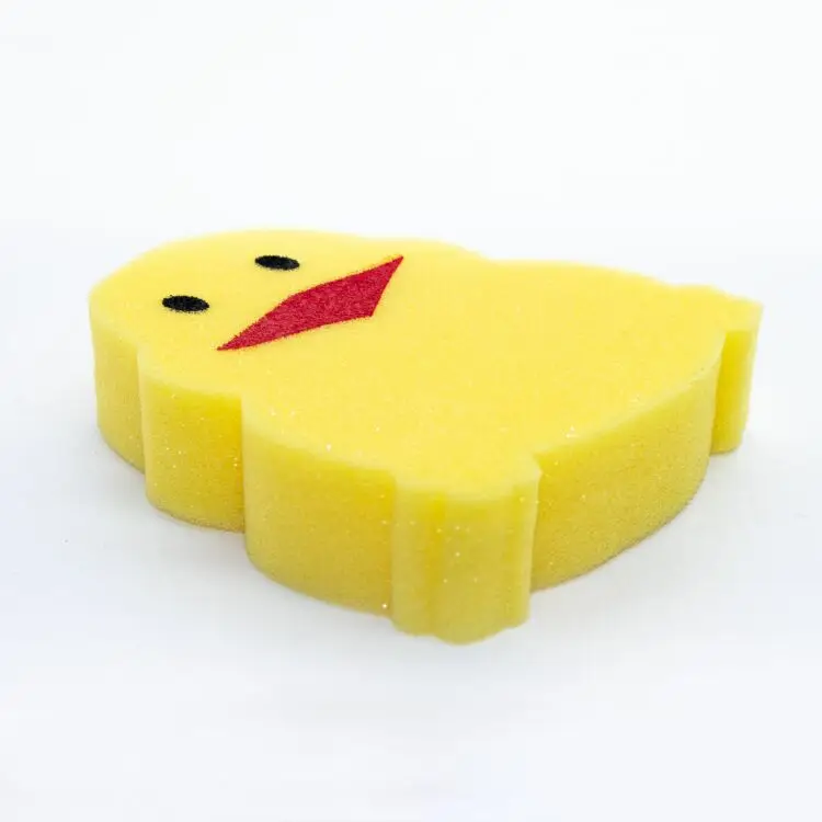 Biodegradable Soft skin-friendly washing sponge a variety of cartoon style baby bath sponge