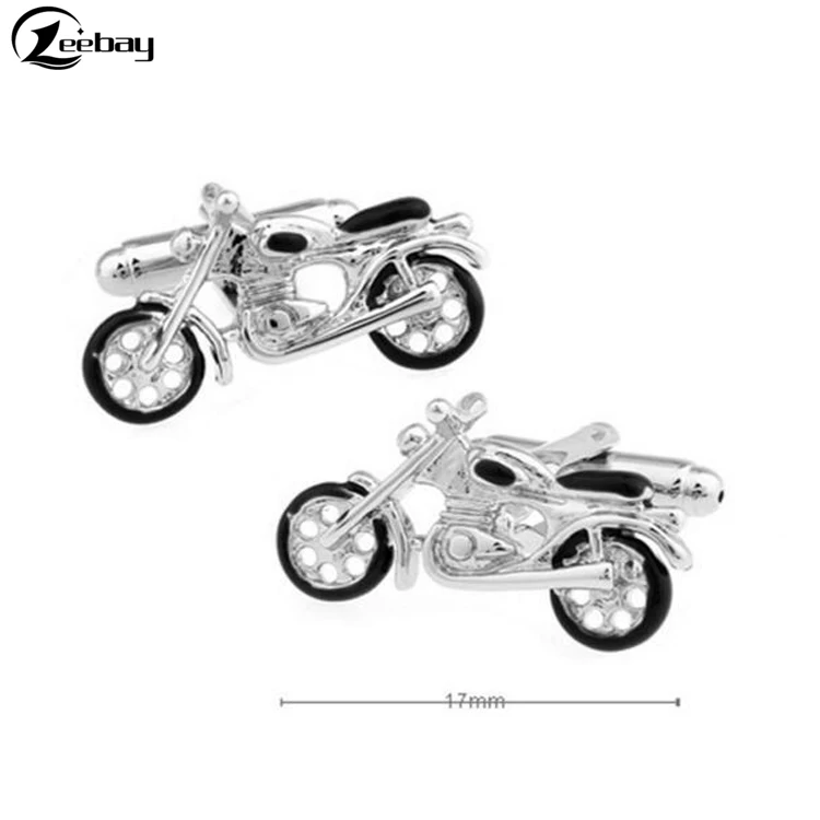 Bicycle shape china cheap make custom cufflinks fashion cufflink for shirt