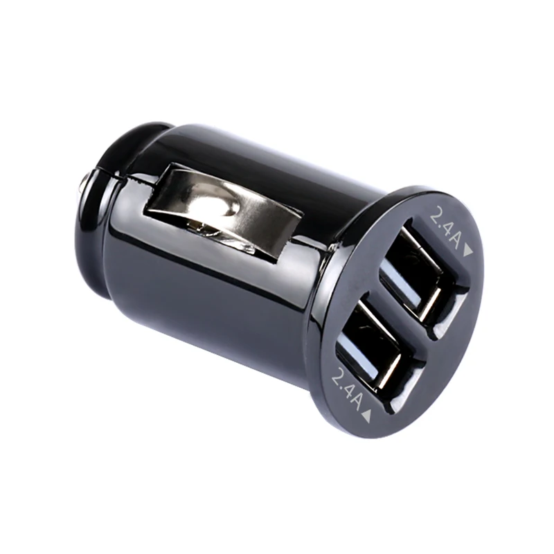 Мини ПК огнестойкие Смарт IC dual micro usb Автомобильное зарядное устройство с двумя разъемами