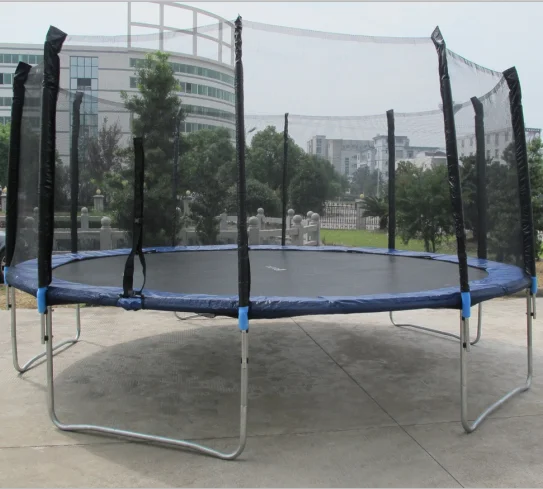 15ft Professional Heavy duty powerful fitness trampoline for children
