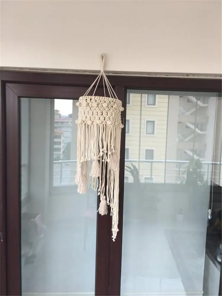 New design handmade Macrame ceiling mobiles for baby  hanging macrame wall hanging tassel baby mobiles