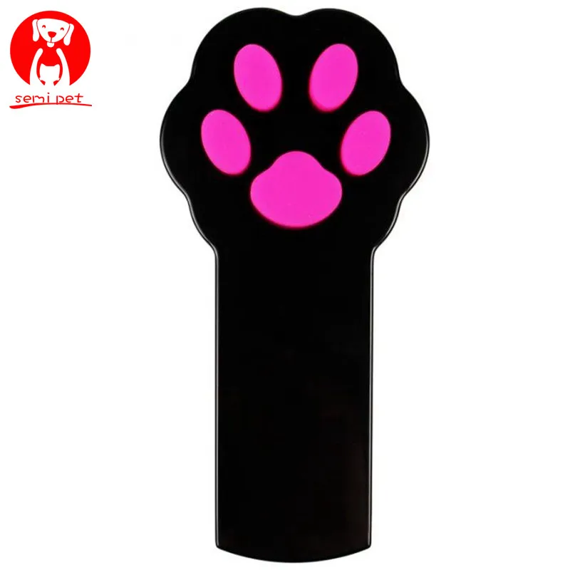New Creative Cat Stick Toy Footprints Paw Print Cat Supplies Led Infrared Laser Funny Cat Pen