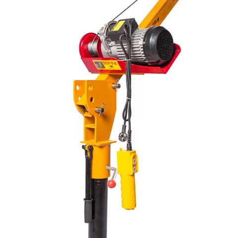 electric mini lifting crane/small portable lift crane made in China