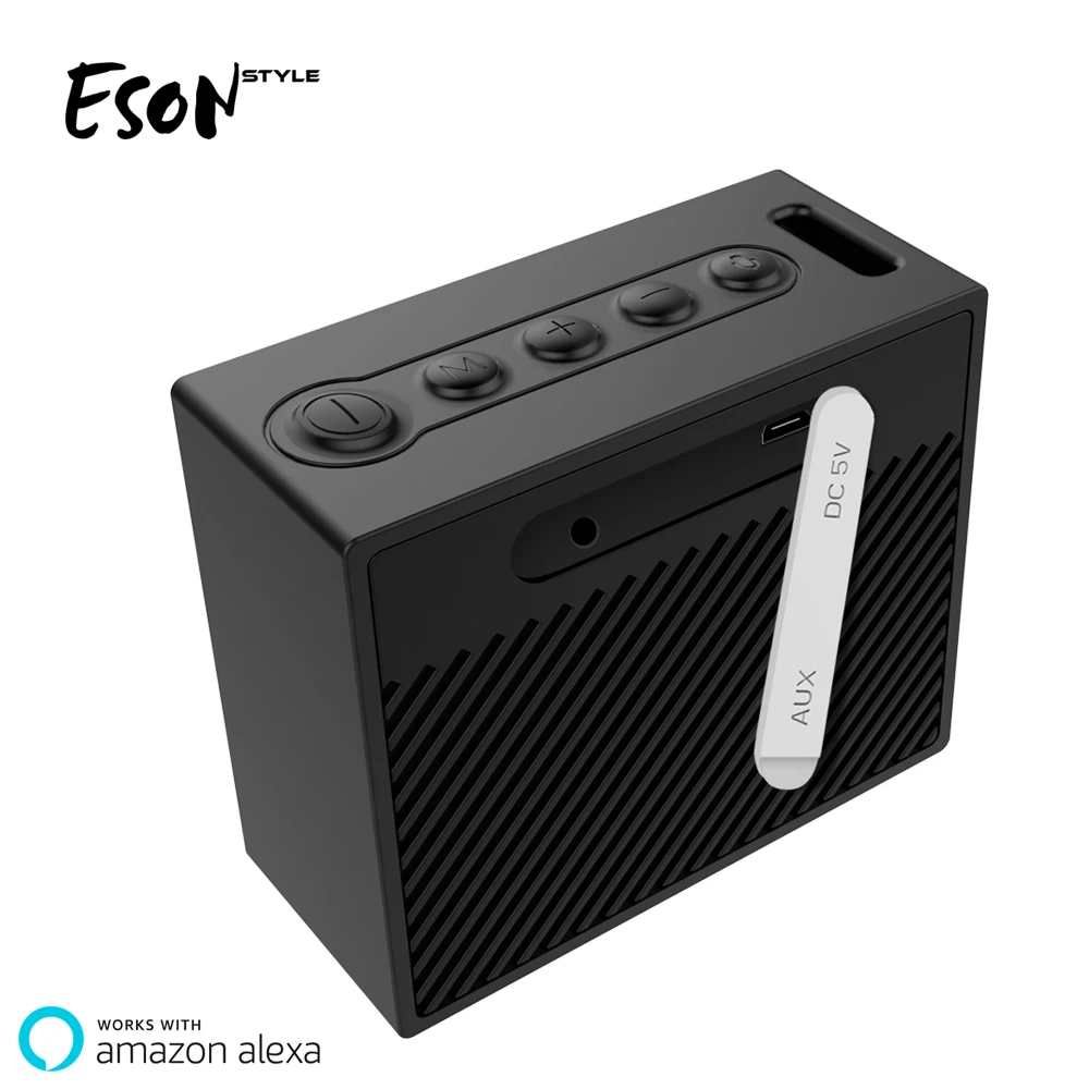 Eson Style new arrival Best seller 2019 Voice Controlled Speakers  3.7V 1000mAH Alexa Speaker