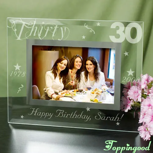 My First Day Of School Glass Photo Frame For Family Table Decoration