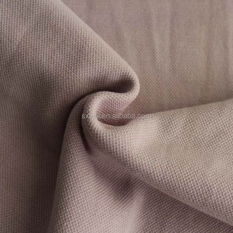 pure 100%cotton pique interlock fabric for school sports uniform