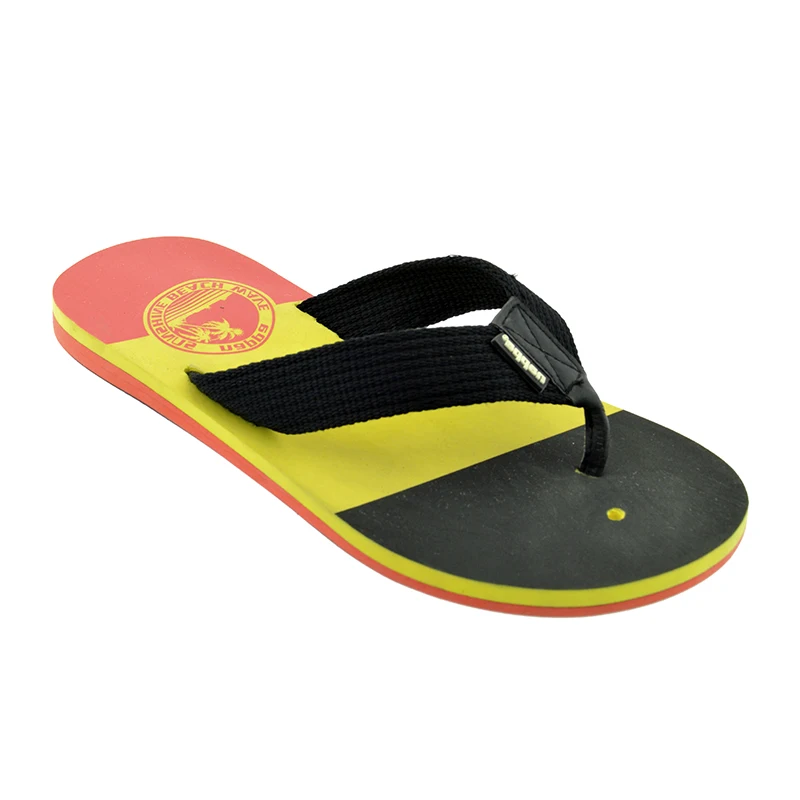 
Premium comfort slipper rubber sole with knitted upper flip flop for Men 