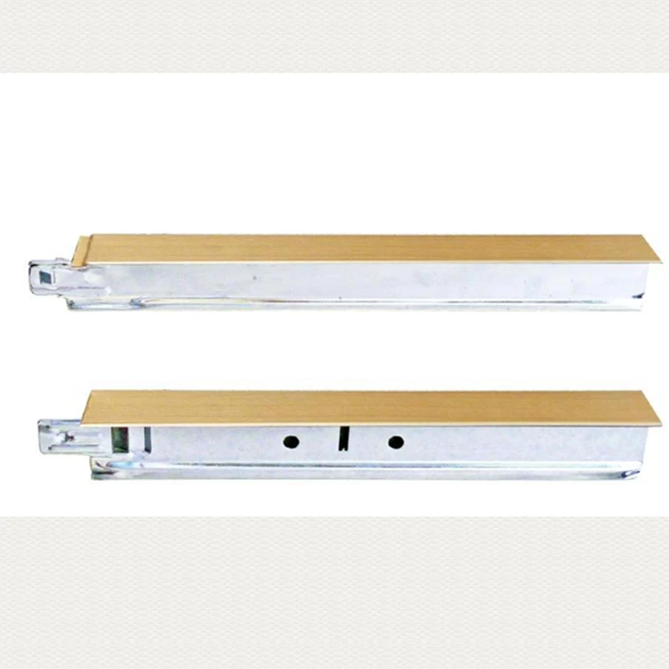 Wooden Ceiling T Grid wood design T-Bar for Suspended Ceiling