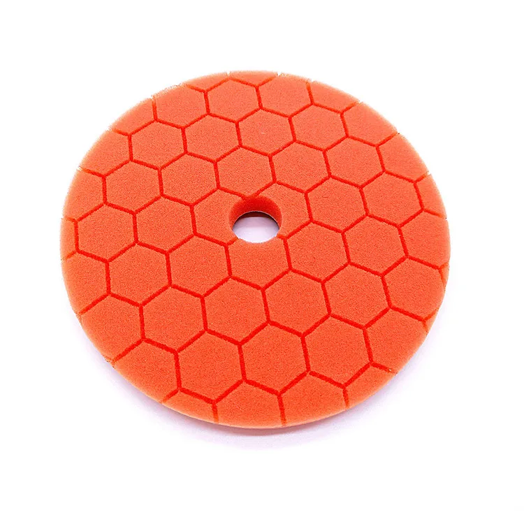 6 Inch hex buff polishing pad 150mm Germany foam car wax sponge dual action polish car