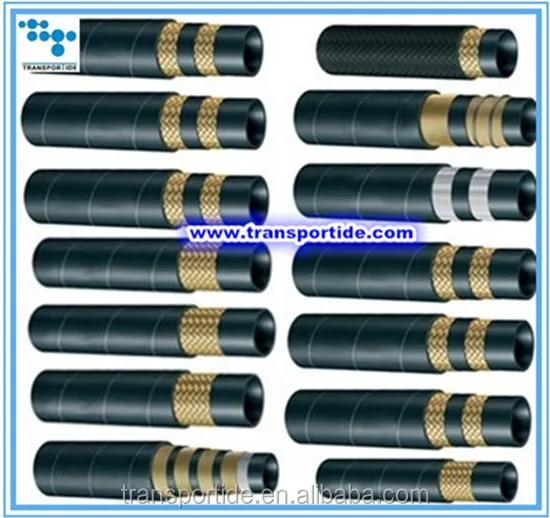 DIN EN853 2SN standard High pressure Alfagomma standard china manufacturer low price hydraulic hose