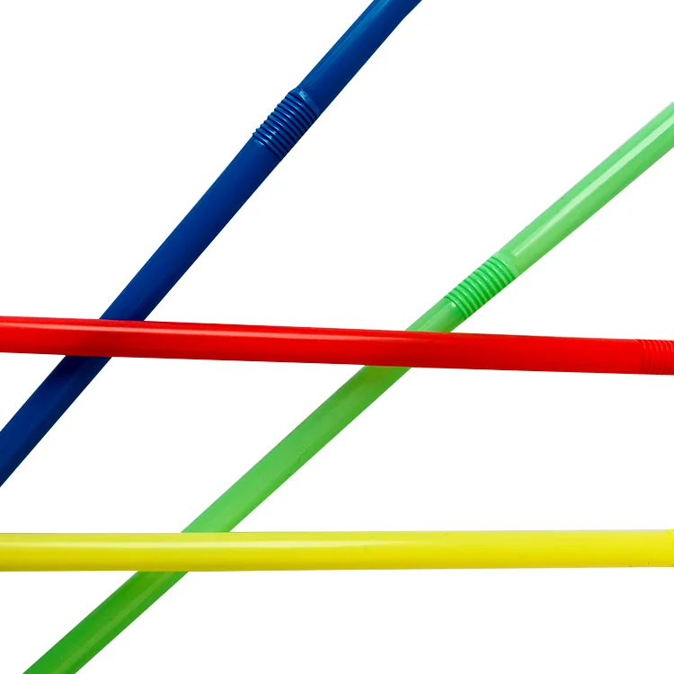 colored flexible beverage drinking straw plastic draw dividers cocktail stick crazy flexible straws