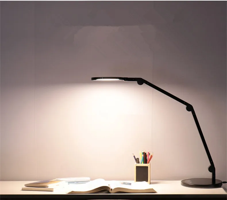 360 degree foldable office lamp led desk lamp with clamp for nails