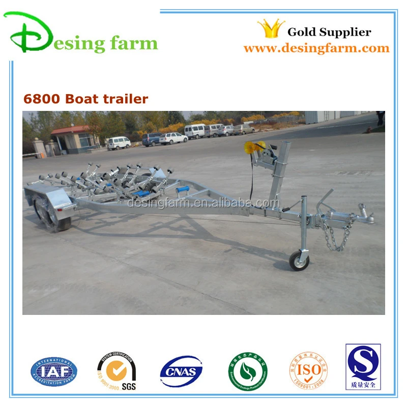 New design galvanized steel ski jet yacht boat trailer for Australia