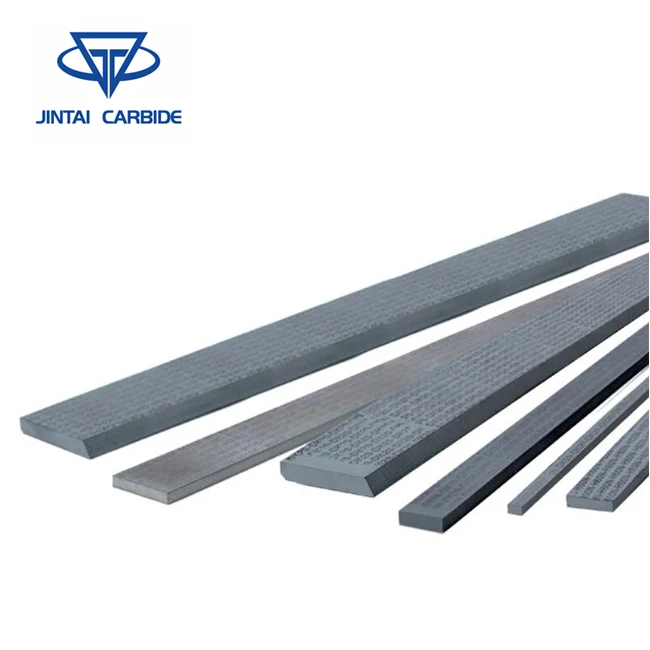 Zhuzhou Jintai K05 K10 K20 K30 Cemented Carbide Bar Carbide Cutter Flat Blade Tungsten Carbide Strip