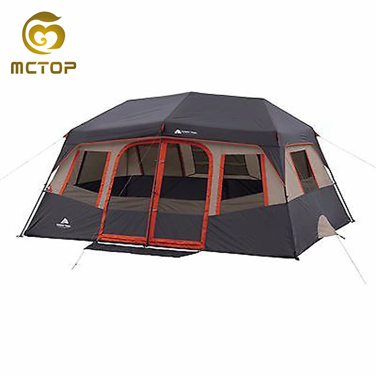 China supplies new luxury folding family carpas waterproof portable large size 4-6 person and Customized outdoor camping tent