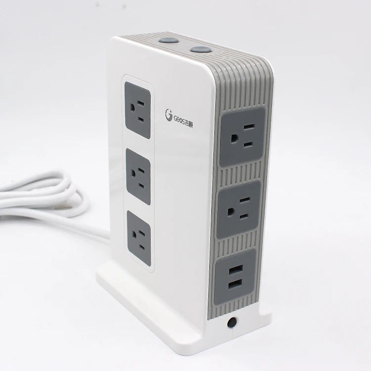 
Multi Function Electric Vertical power strip tower Extension Socket 