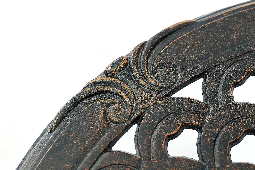 Bk-421 металл и хром журнальный столик ноги женщина бронзовая скульптура круглый журнальный столик