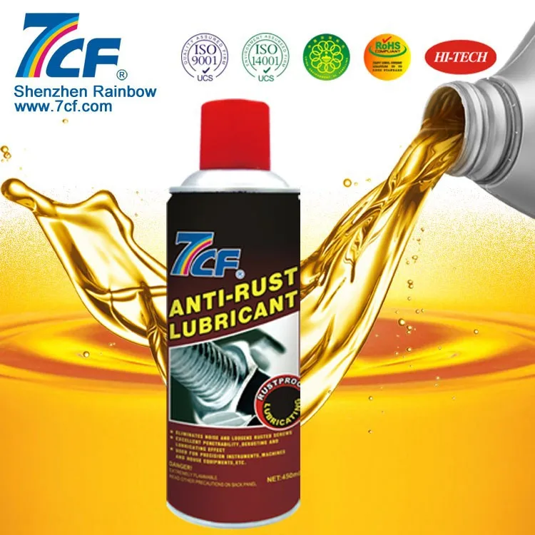 7CF Aerosol Anti Rust Lubricant Oil