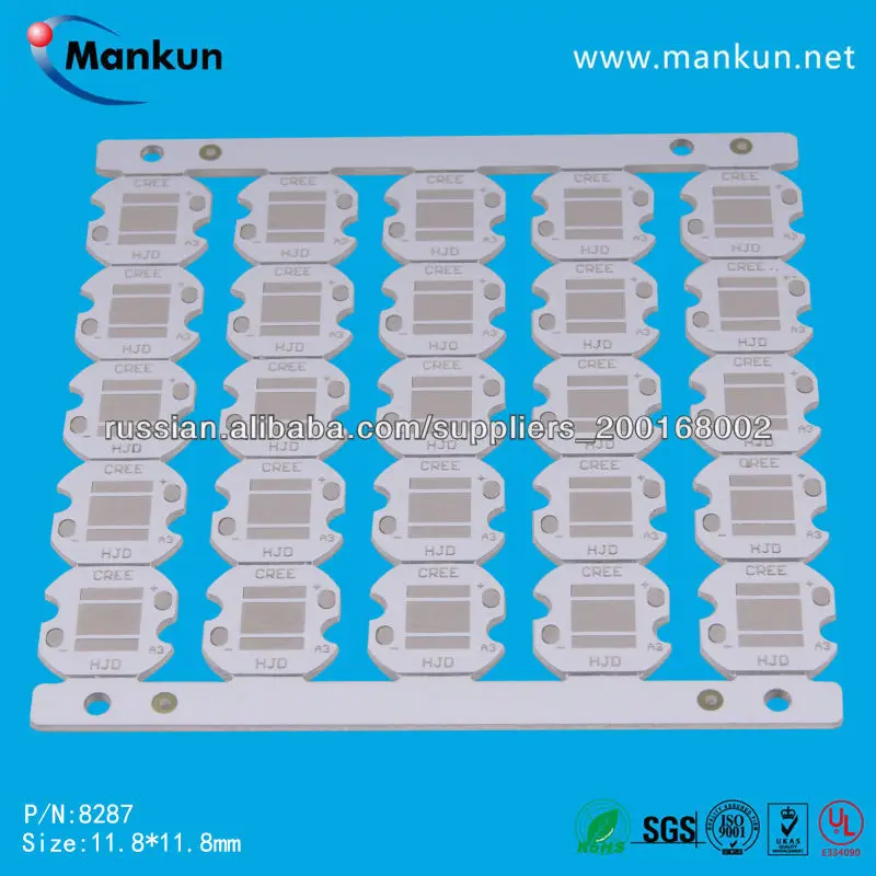 Алюминиевые платы произвольной конфигурации на заказ