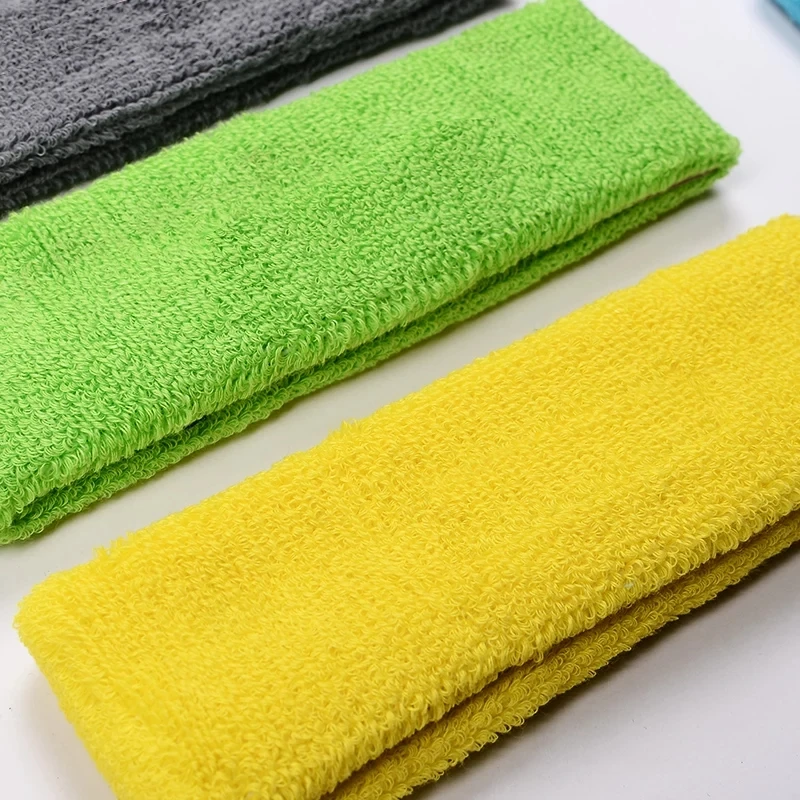 
Cotton sweatbands Running / Yoga tie Headbands Sports Sweatbands custom logo 