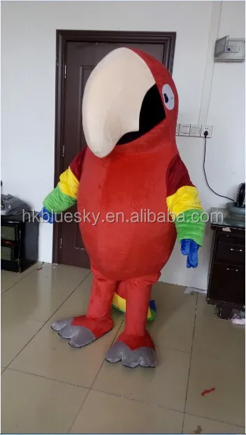 Professional custom bird mascot/custom parrot mascottes costumes