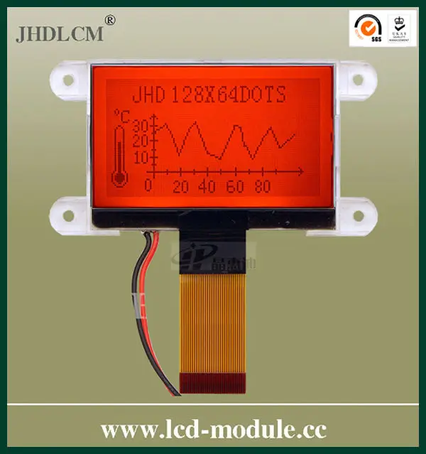 128*64 разрешение fstn lcd модуль с 30-контактный JHD12864-G73IBSC-G