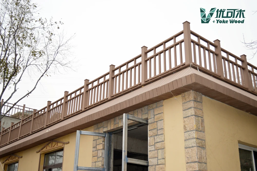 China Factory OEM Terrasse Outdoor Gazebo Pergolas WPC Wood Plastic Composite Pergola