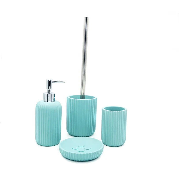 
Bathroom Accessories Set Resin 