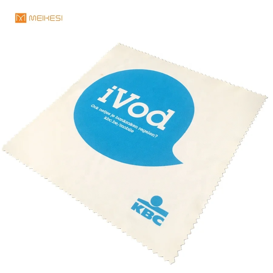 lint free polyester fabric microfiber glasses cleaning cloth