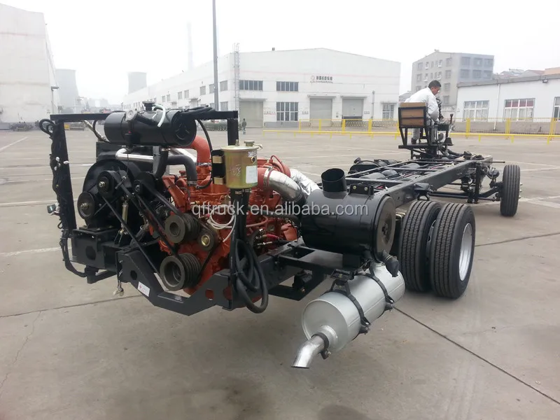 Diesel Engine Dongfeng Bus Chassis For Sale