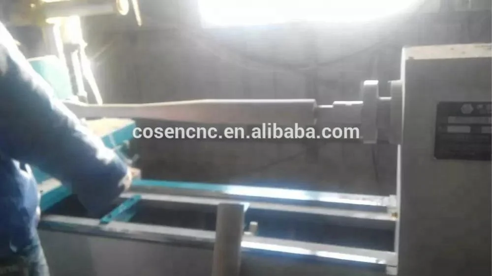 COSEN CNC wood 415w woodworking lathe machine/woodworking lathe machine/ cnc wood turning copy lathe