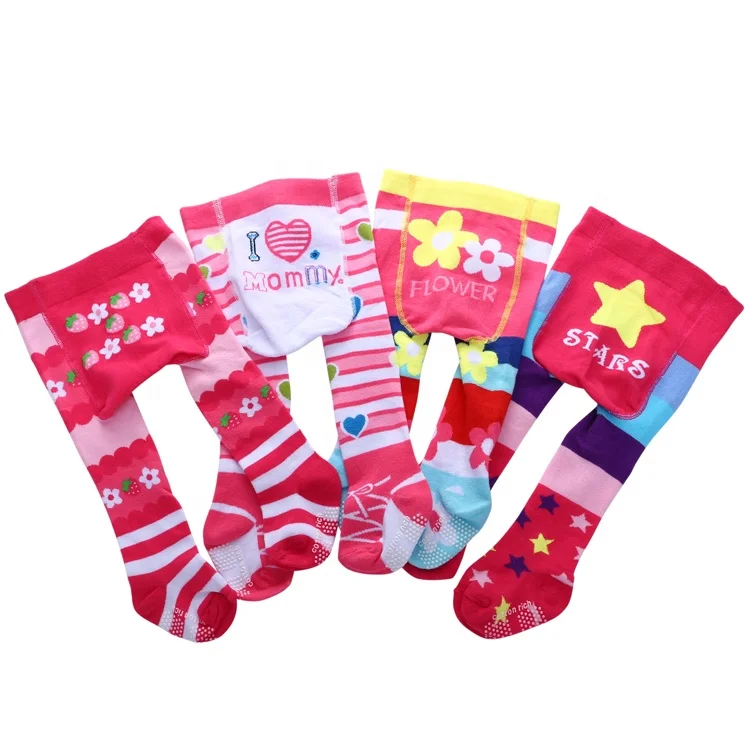 100%cotton Baby Knitting Tights for Girls