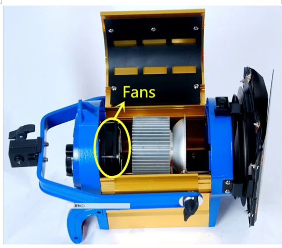 
Bolangte LED Studio fresnel light spotlight DMX-1500WS DMX512 system control 5600k/3200k with Fresnel Filter 