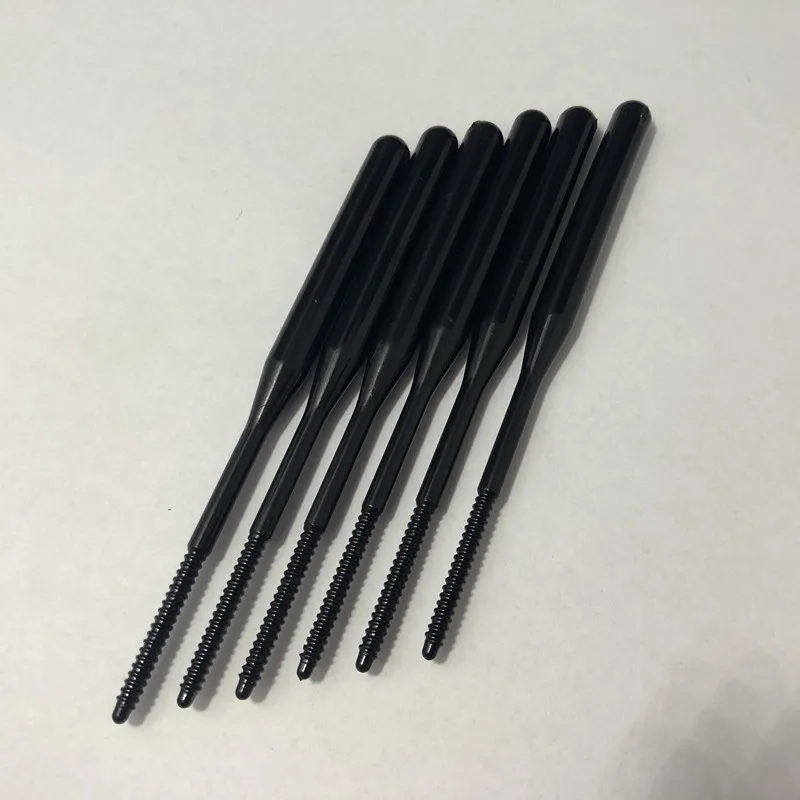 88mm plastic eye brow dyeing dying brush spatula applicator, Thread stirring rod,cosmetic spatula