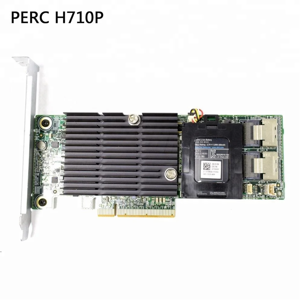 
 Оригинальный Новый Perc H710p 8-портовый внутренний 6 ГБ/сек. Sas Sata Raid-контроллер карты Mcr5x  