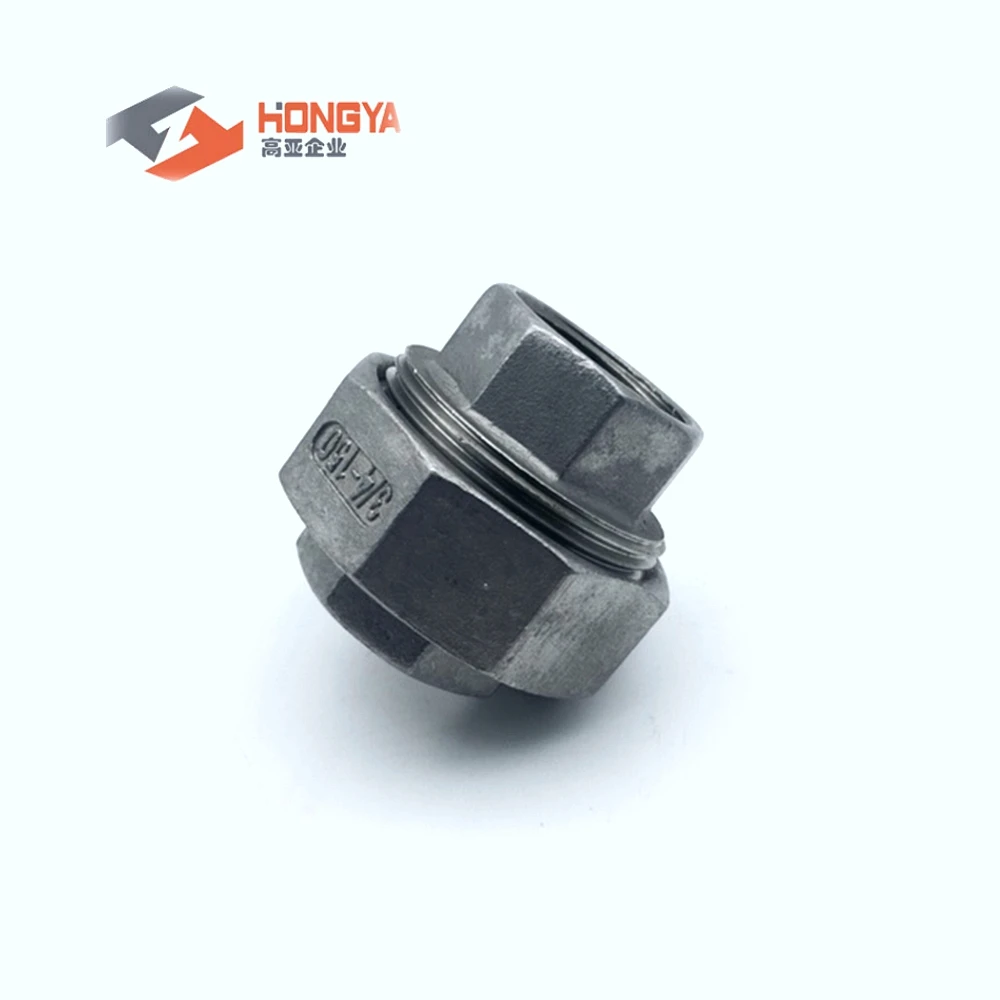 threaded stainless steel unoin IC fitting NPT BSP 304 316