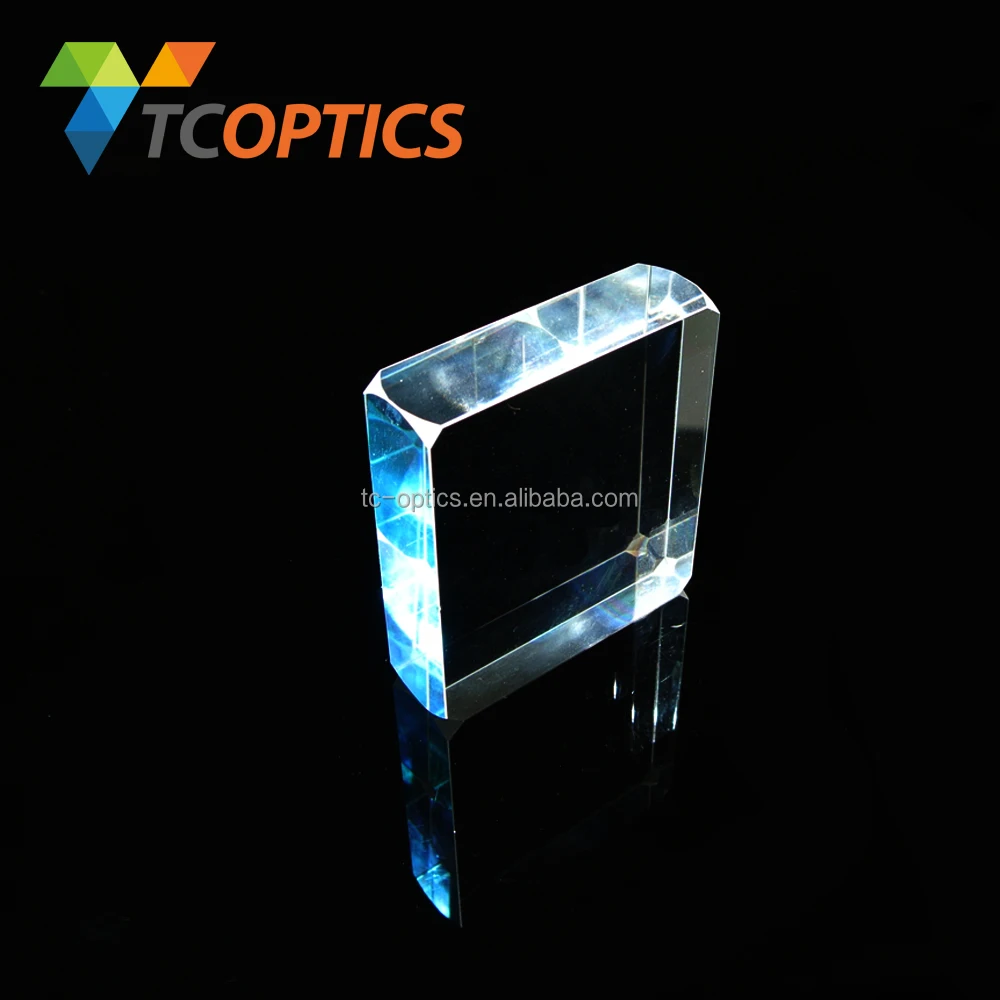 Polished H-K9L optical glass cube