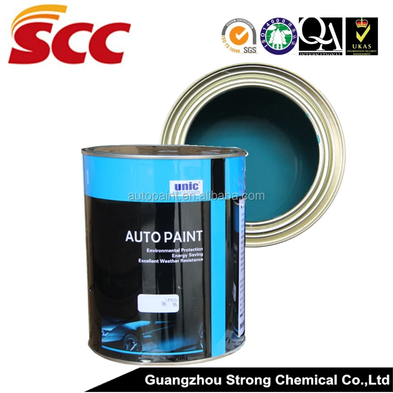 UNIC brand enamel paint 2K color base coat